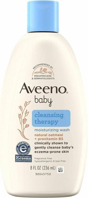 Aveeno baby cleansing therapy moisturizing wash хэмжээ: 236мл 