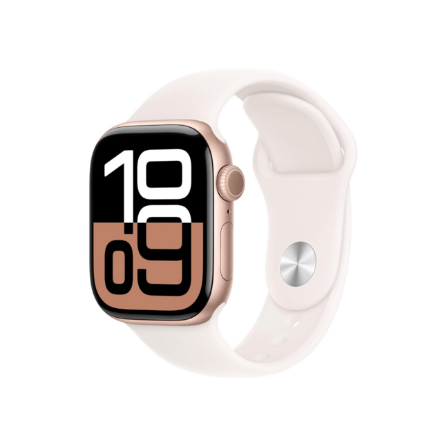  apple watch series 10 42mm rose gold aluminum gps