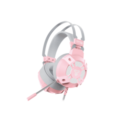 Fantech captain hg11 virtual 7.1 surround sound gaming headset pink