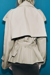 Zara short trench coat 