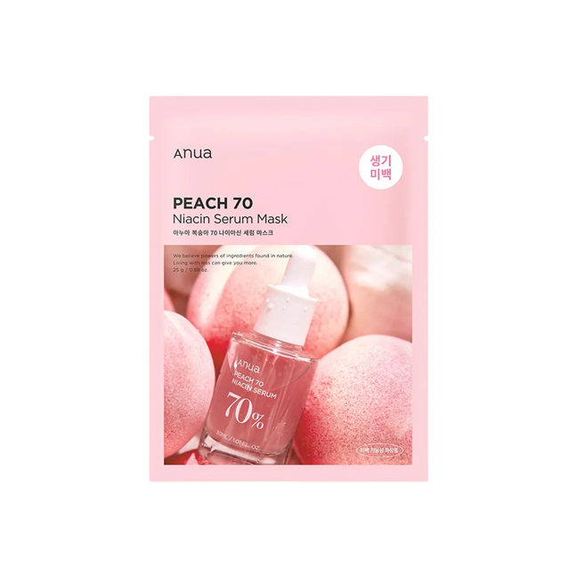 ANUA Peach 70 Niacin Serum Mask 30ml
