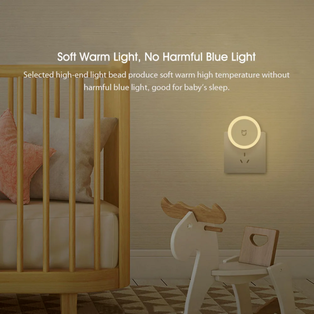 Xiaomi night light plug-in mjyd04yl smart night lamp white
