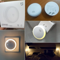 Xiaomi night light plug-in mjyd04yl smart night lamp white