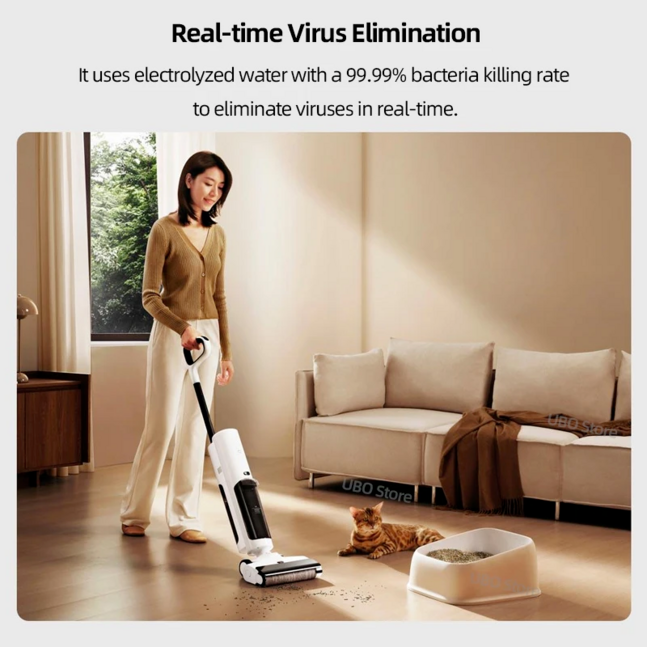 Xiaomi wireless floor washing machine 2c wet and dry vacuum cleaner c305