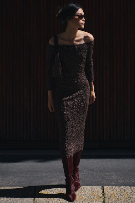 Zara off shoulder dress