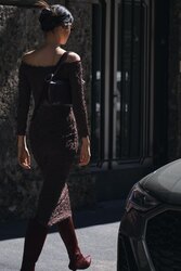 Zara off shoulder dress