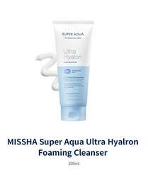 Missha чийгшүүлэх үйлчилгээтэй цэвэрлэгч хөөс