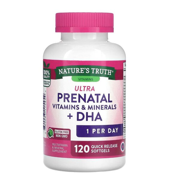 Nature’s truth prenatal dha folic acid