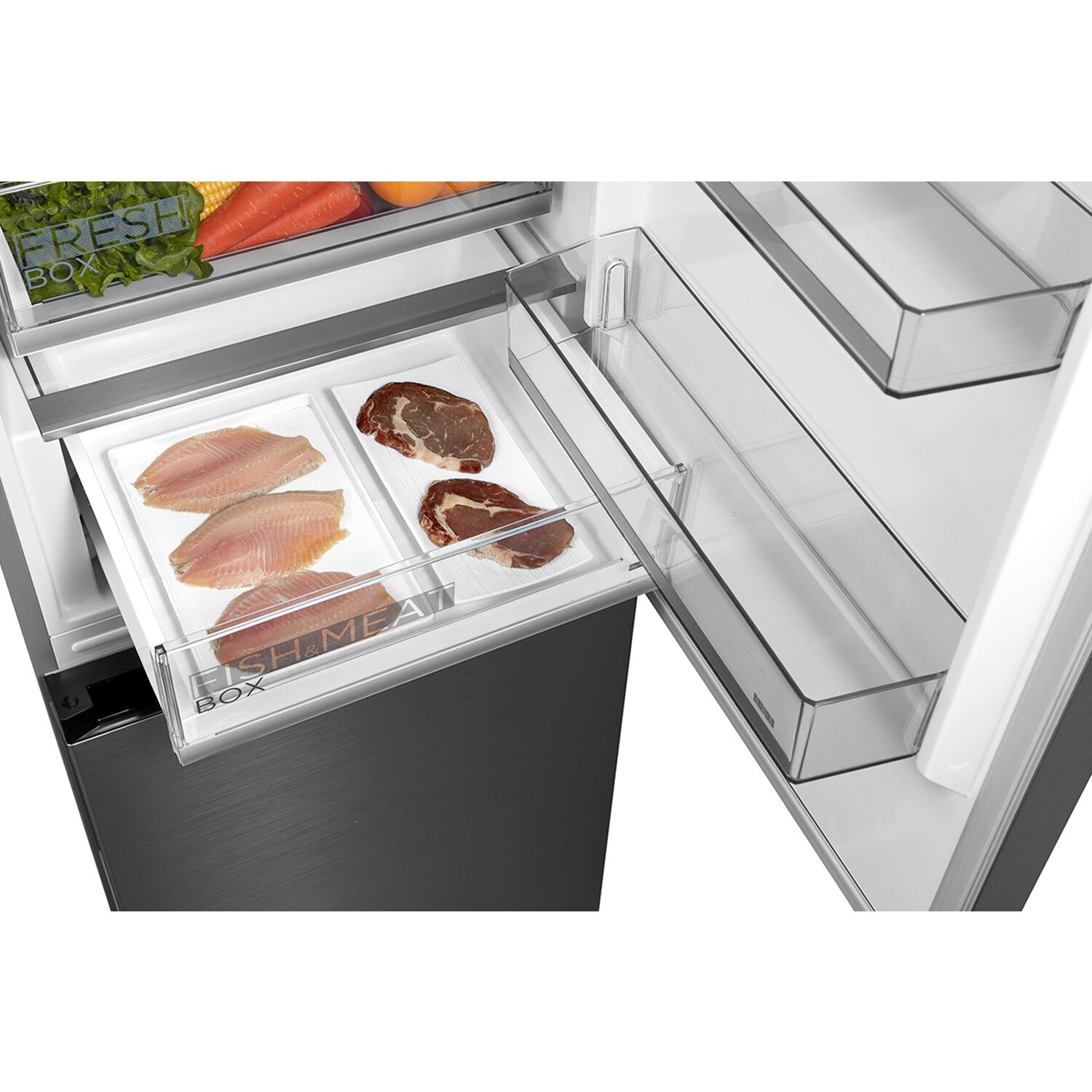 Midea 346л Доороо хөлдөөгчтэй хөргөгч MDRB470MGF46O 