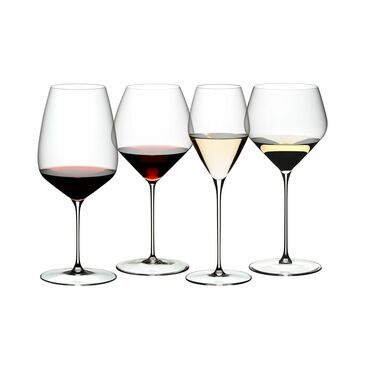 RIEDEL Veloce Tasting Set Cab/Mer,PinotNoir,Sauvblanc,Char/