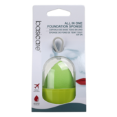 BASICARE ALL IN ONE FOUNDATION SPONGE-LEMON GREEN