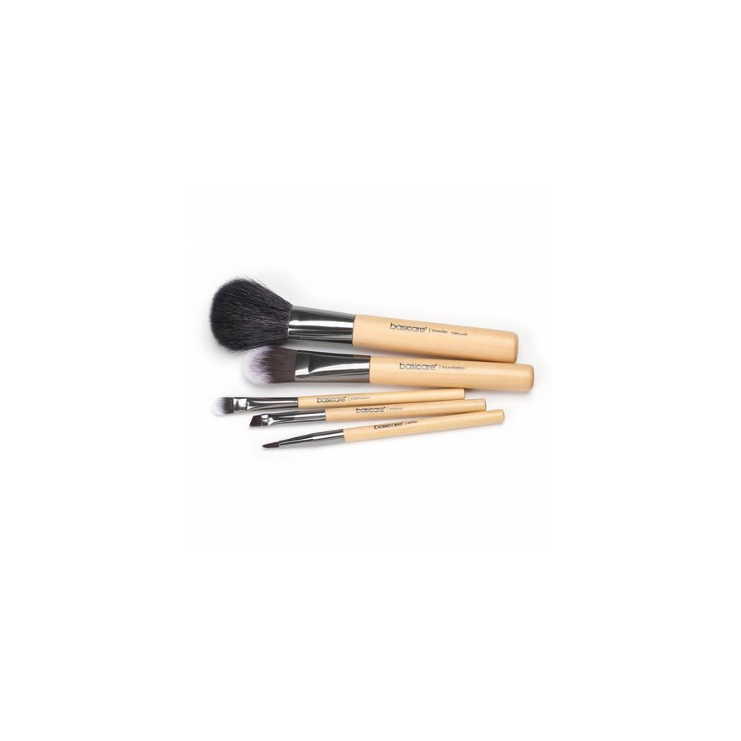 BASICARE BRUSH KIT WITH PU POUCH 5PCS