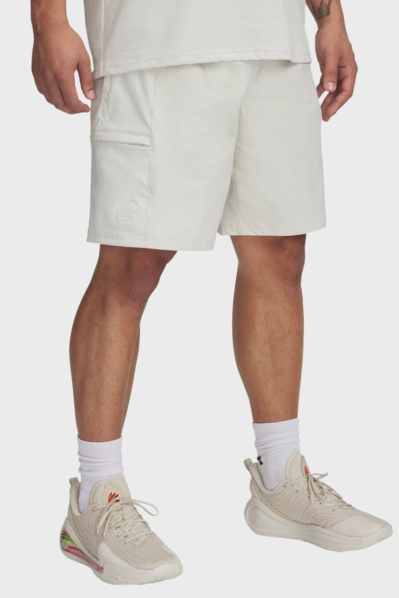 Curry Woven Short-WHT