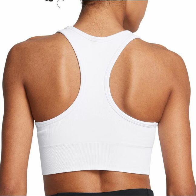 Vanish Seamless Mid Bra-WHT