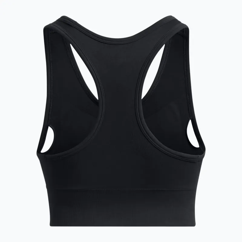 Vanish Seamless Mid Bra-BLK