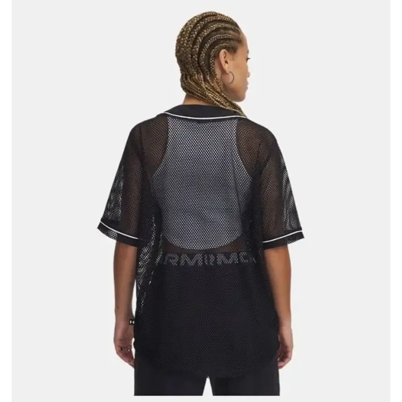 Sportswear Baseball Jersey-BLK