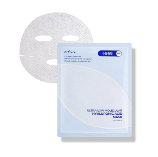 ISNTREE ULTRA-LOW MOLECULAR HYALURONIC ACID MASK ХЭТ НАРИЙН МОЛЕКУЛТ ЧИЙГШҮҮЛЭХ МАСК