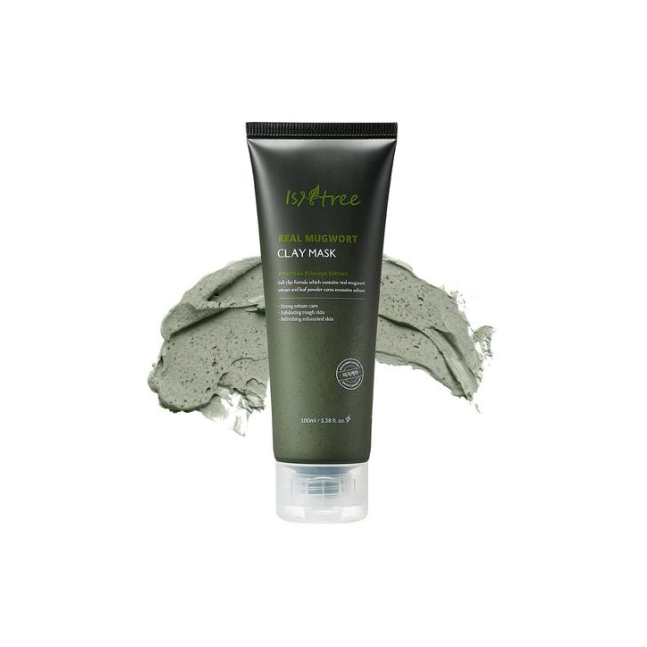 ISNTREE MUGWORT CALMING CLAY MASK