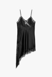 Asymmetric lace dress 