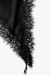 Asymmetric lace dress 