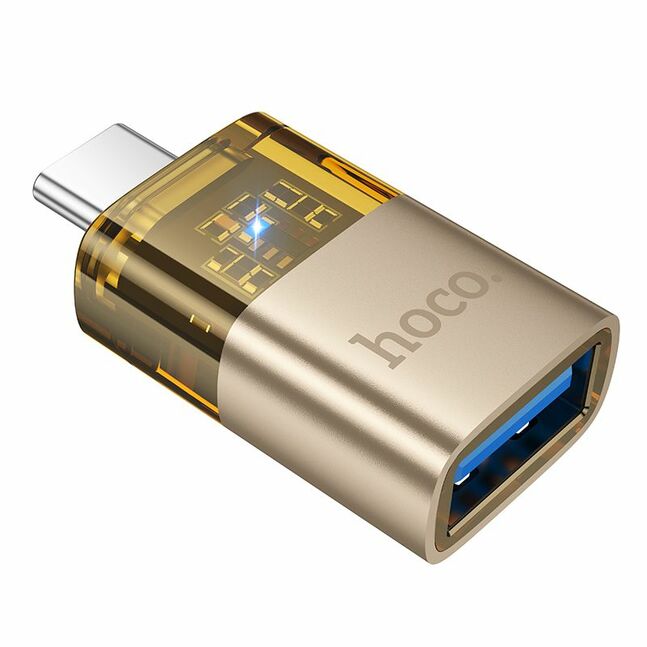 Hoco UA36C USB male to C female USB2.0 transparent adapter