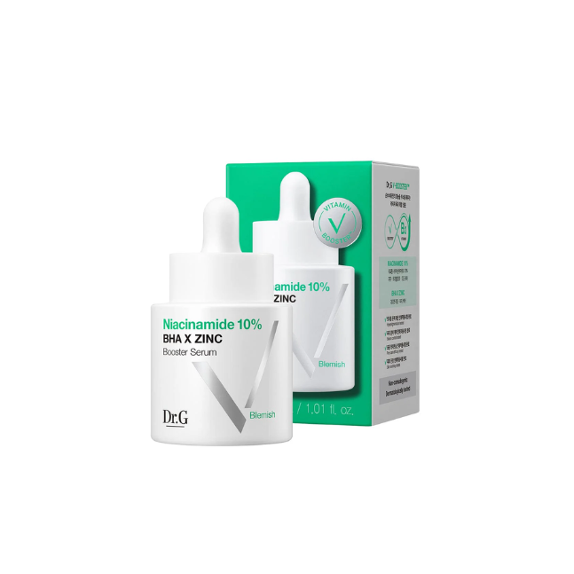 DR.G NIACINAMIDE 10% BHA X ZINC BOOSTER BLEMISH SERUM