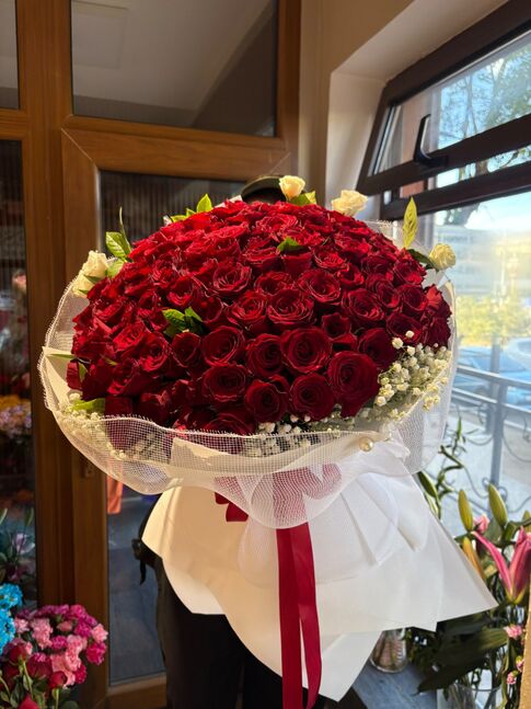 99 red rose 