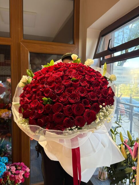 99 red rose 