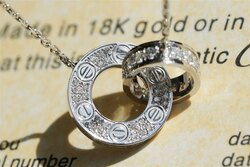 Cartier love necklace