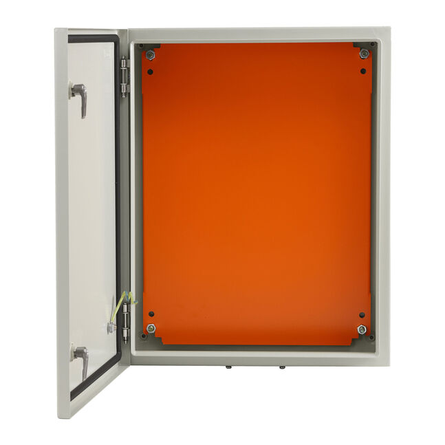 Empty consumer unit, HJXF, IP43 improved, 100 mm height, 80 mm width, 25 mm depth
