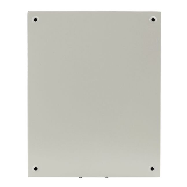 Empty consumer unit, HJXF, IP43 improved, 100 mm height, 80 mm width, 25 mm depth