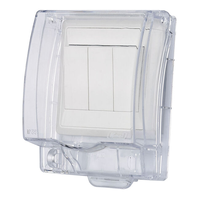 Waterproof box, Weatherproof series, IP55, Transparent