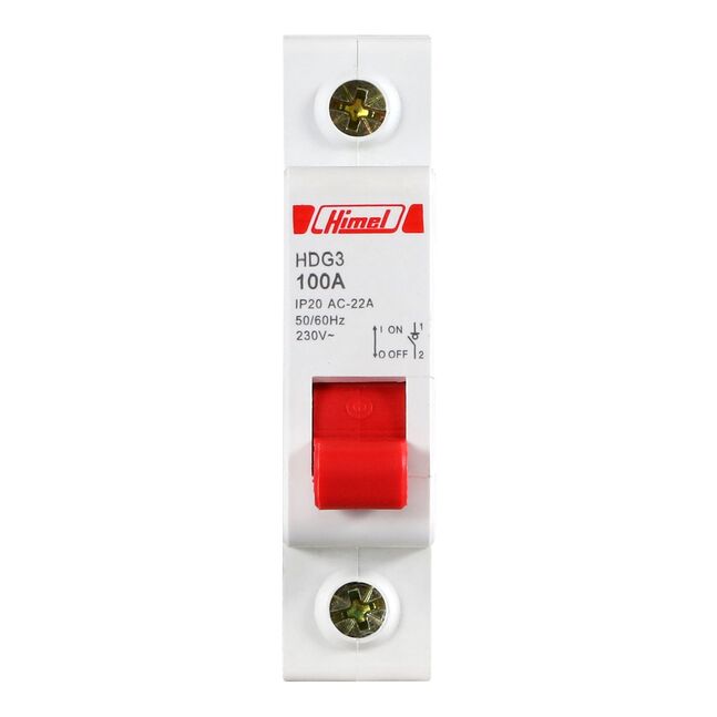 Switch disconnector HDG3 - 1P - 63 A