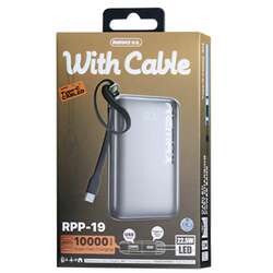 Remax 20w+22.5w fast charger powerbank 10,000mah