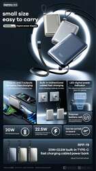 Remax 20w+22.5w fast charger powerbank 10,000mah