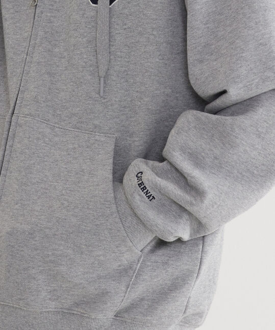 C LOGO HOOD ZIP-UP