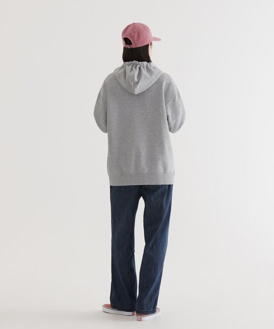 C LOGO HOOD ZIP-UP
