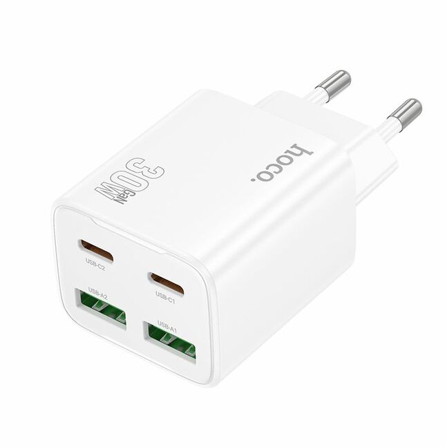 Hoco N56 Fundador four-port PD30W(2C2A) charger(EU)