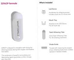 Whitesmile teeth whitening kit - шүд цайруулах багц