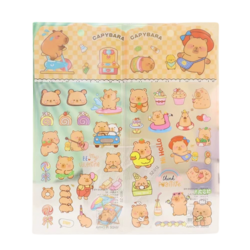 Sticker capybara