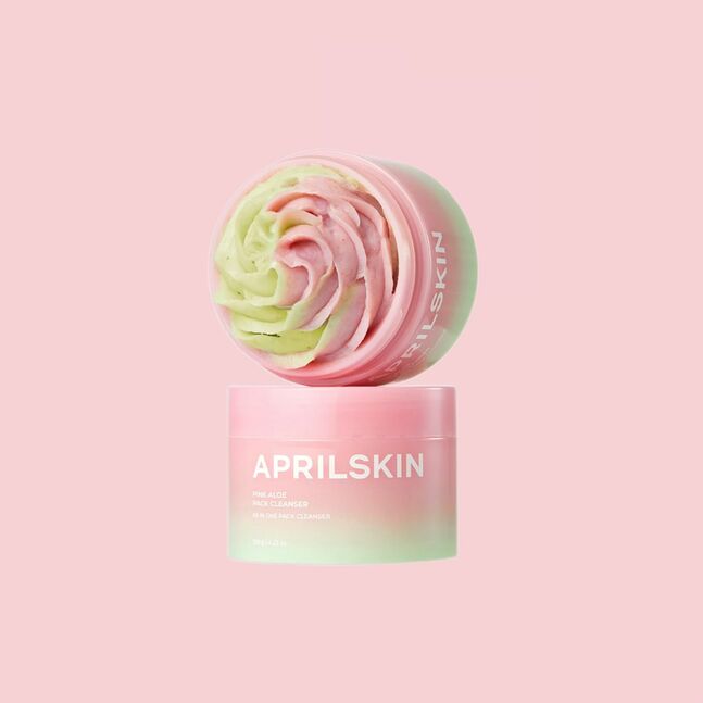 Aprilskin pink aloe pack cleanser 120гр