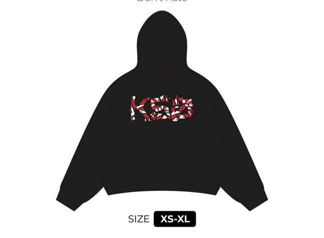 K50 dont hate hoodie