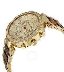 Michael kors parker chronograph gold dial ladies watch item no. mk5688  хэмжээ:39мм