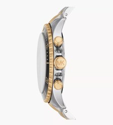 Michael kors bayville chronograph two-tone stainless steel watch