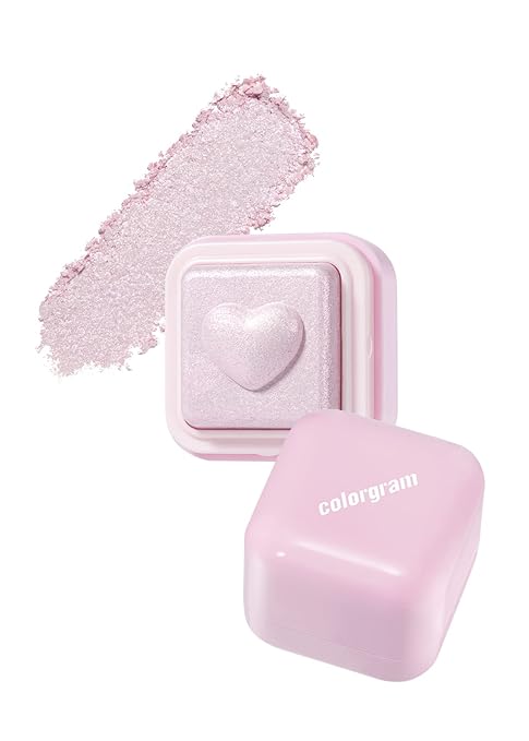 COLORGRAM MILK BLING HEARTLIGHTER 02 PINK HEART