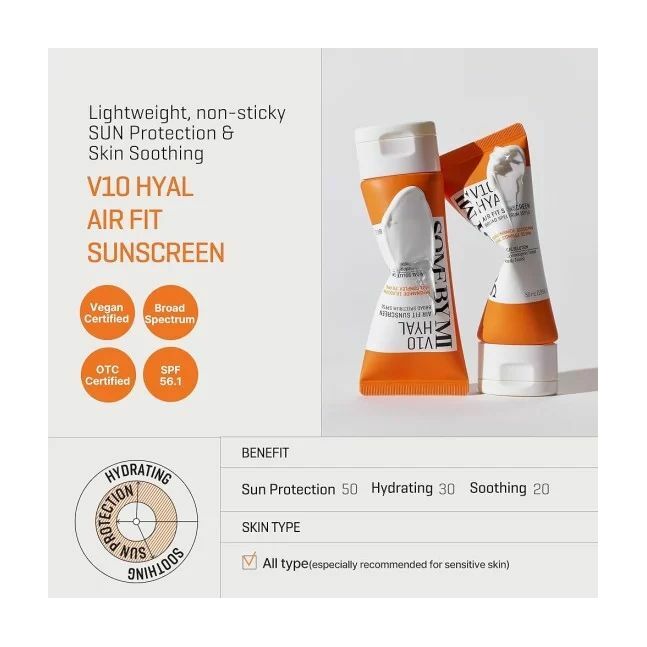 SOME BY MI V10 Hyal Airfit Sun Screen 50ml