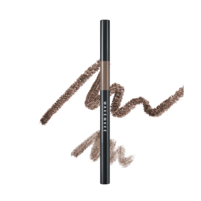 WAKEMAKE POWDER JET DUAL BROW 06 DEEP BROWN
