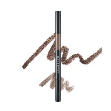 WAKEMAKE POWDER JET DUAL BROW 06 DEEP BROWN