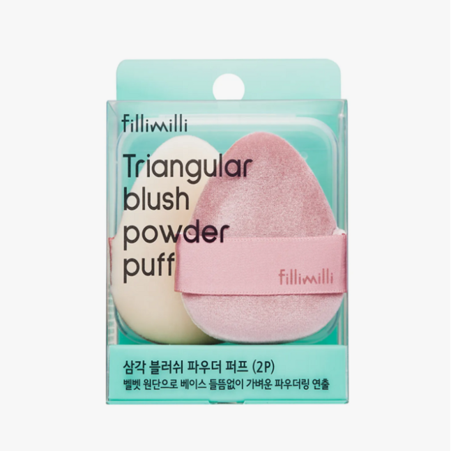 FILLIMILLI TRIANGULAR BLUSH POWDER PUFF