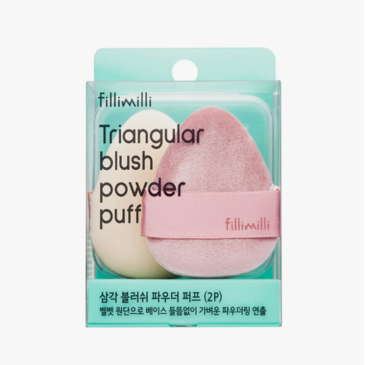 FILLIMILLI TRIANGULAR BLUSH POWDER PUFF